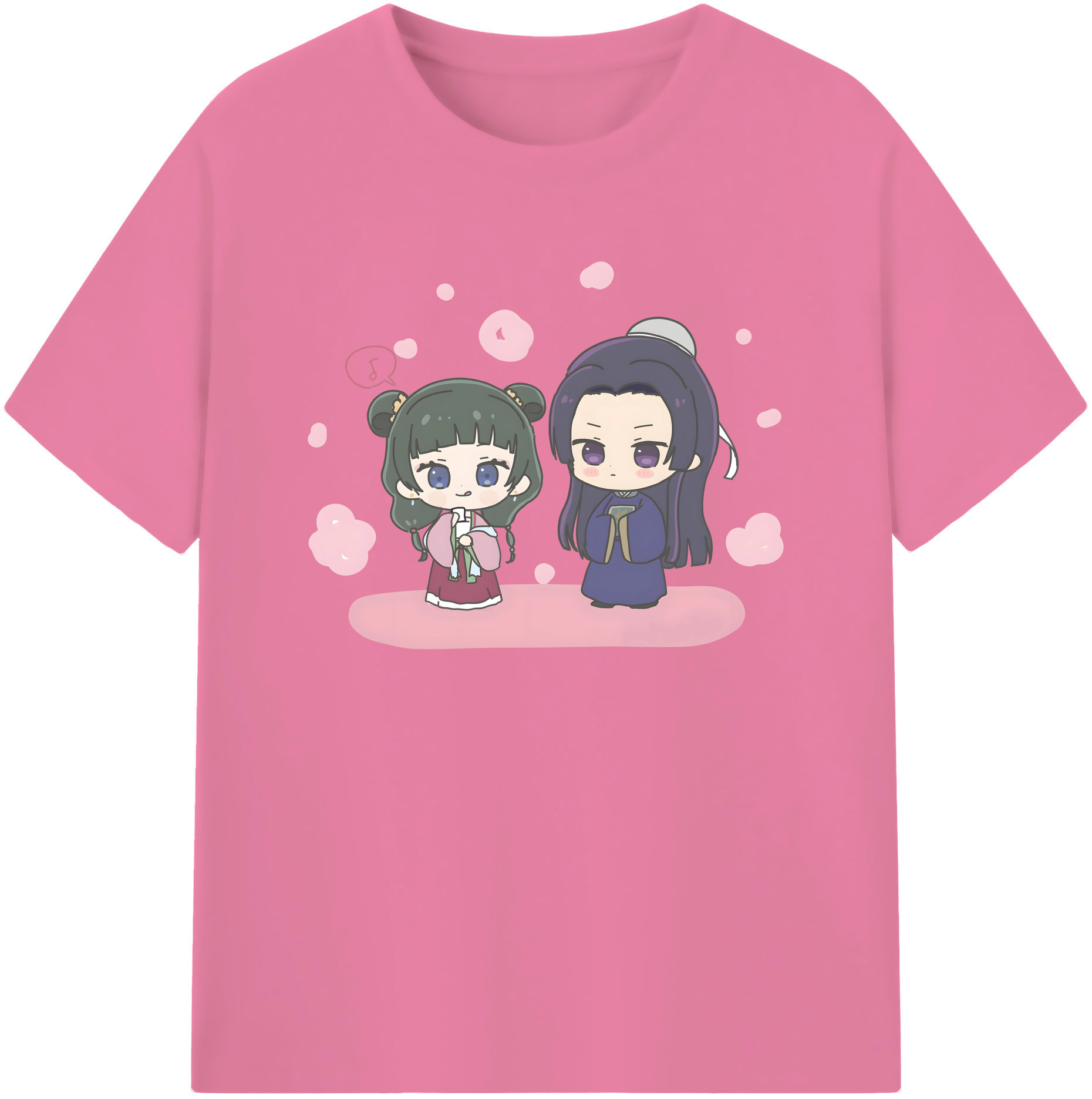 （画像用） 薬屋のひとりごと The Apothecary Diaries 綿100％半袖Tシャツ（フロントプリント）